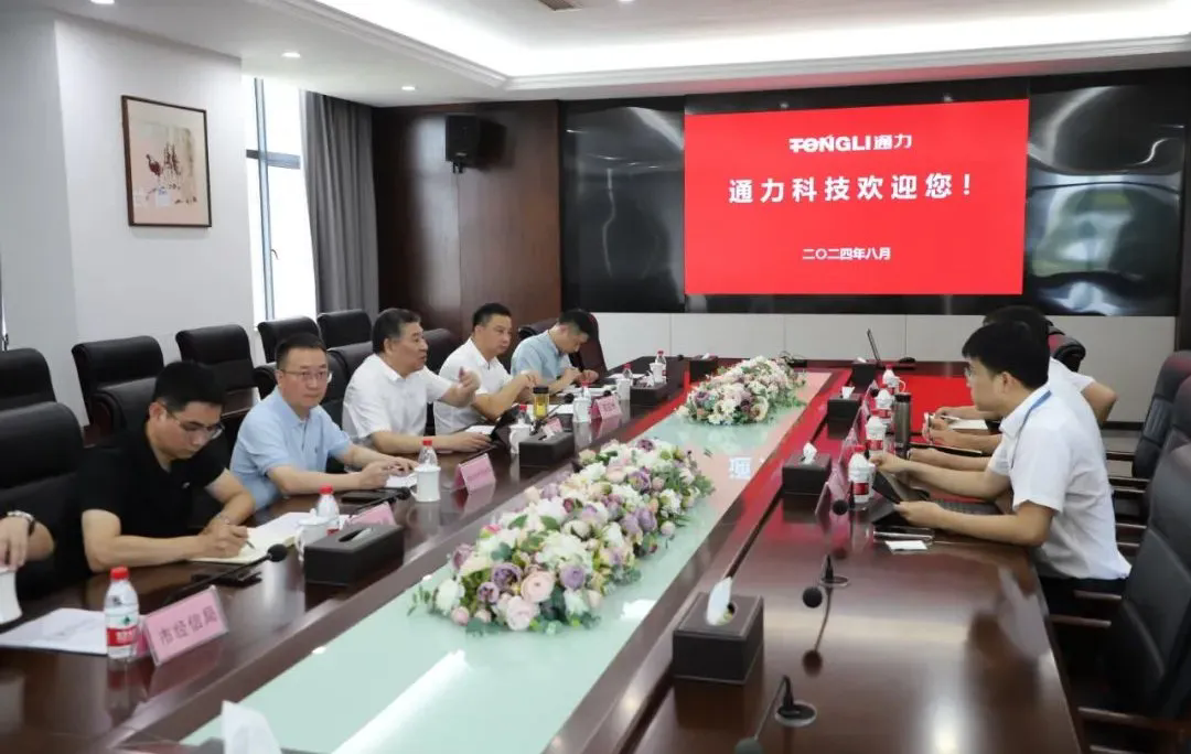 瑞安市委常委、副市長林政洪一行調(diào)研通力科技