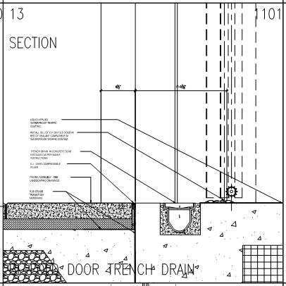 Bi-Fold-Door-@-Trench-Drain – CARLOS PLANCHART